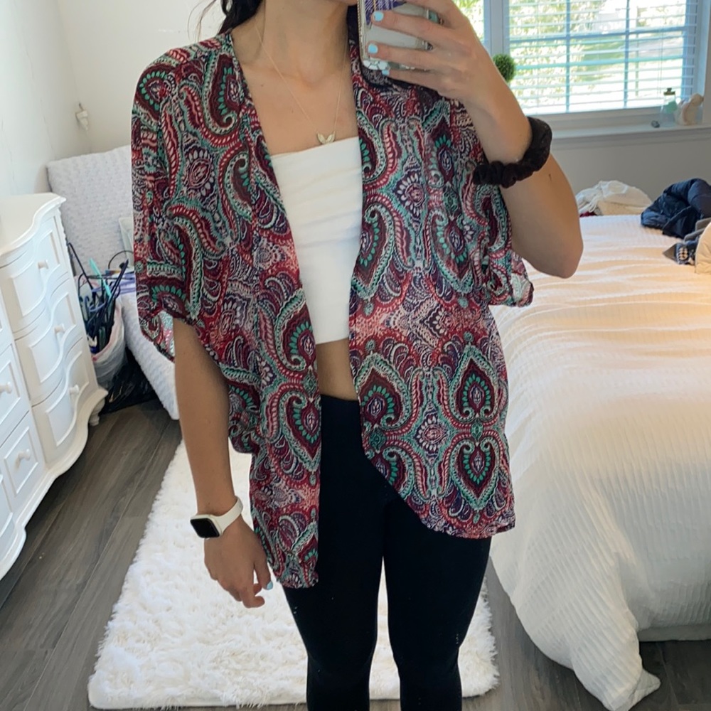 Multicolored cardigan